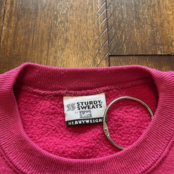 Sturdy Sweats by Lee Sweatshirt Mens Large London England Embroidered Crewneck - Picture 6 of 8